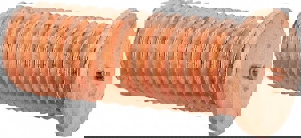 1/4-20, Mild Steel Threaded Flanged Studs